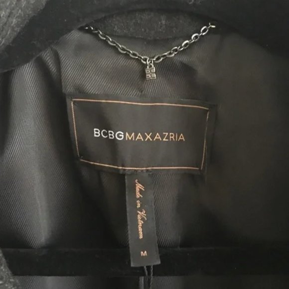 BCBGMaxAzria Double Breasted Wool Cape Coat M - Picture 4 of 4